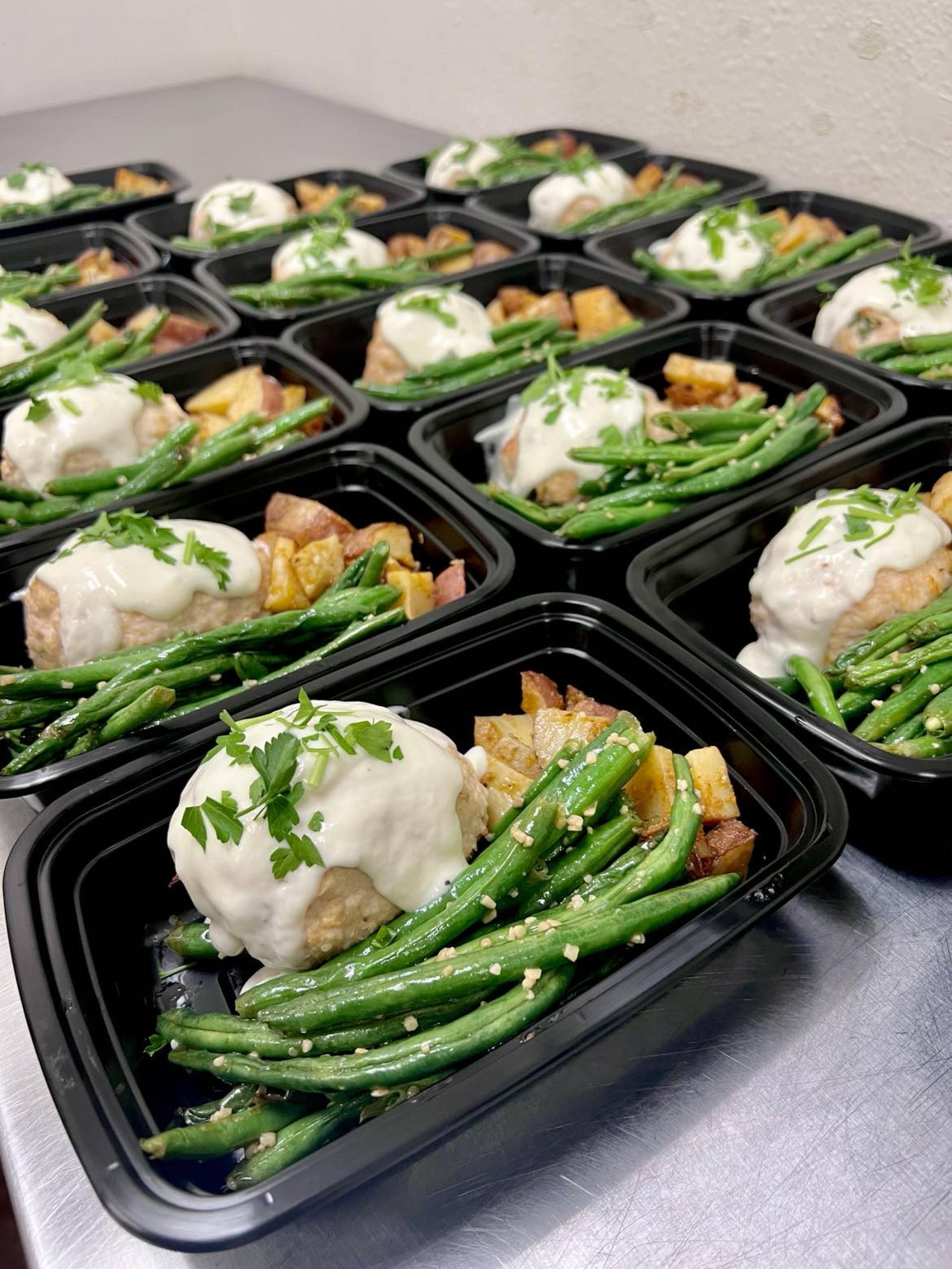 Garlic Parmesan Chicken Meatloaf