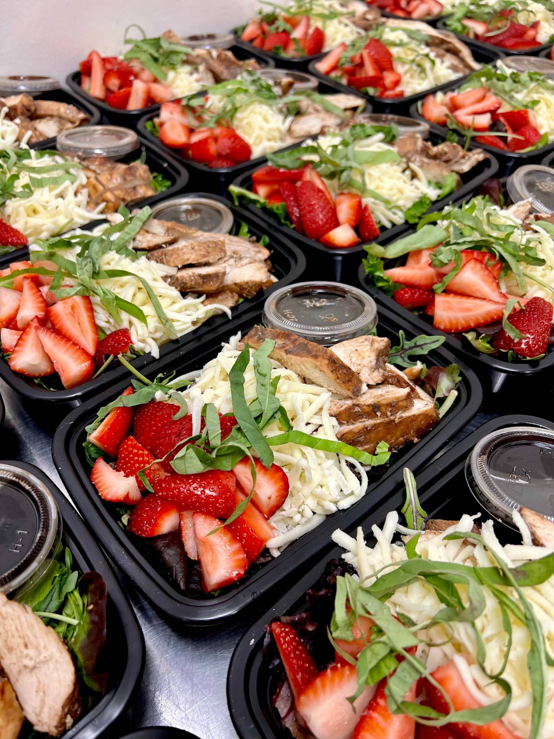Strawberry Basil Chicken Salad