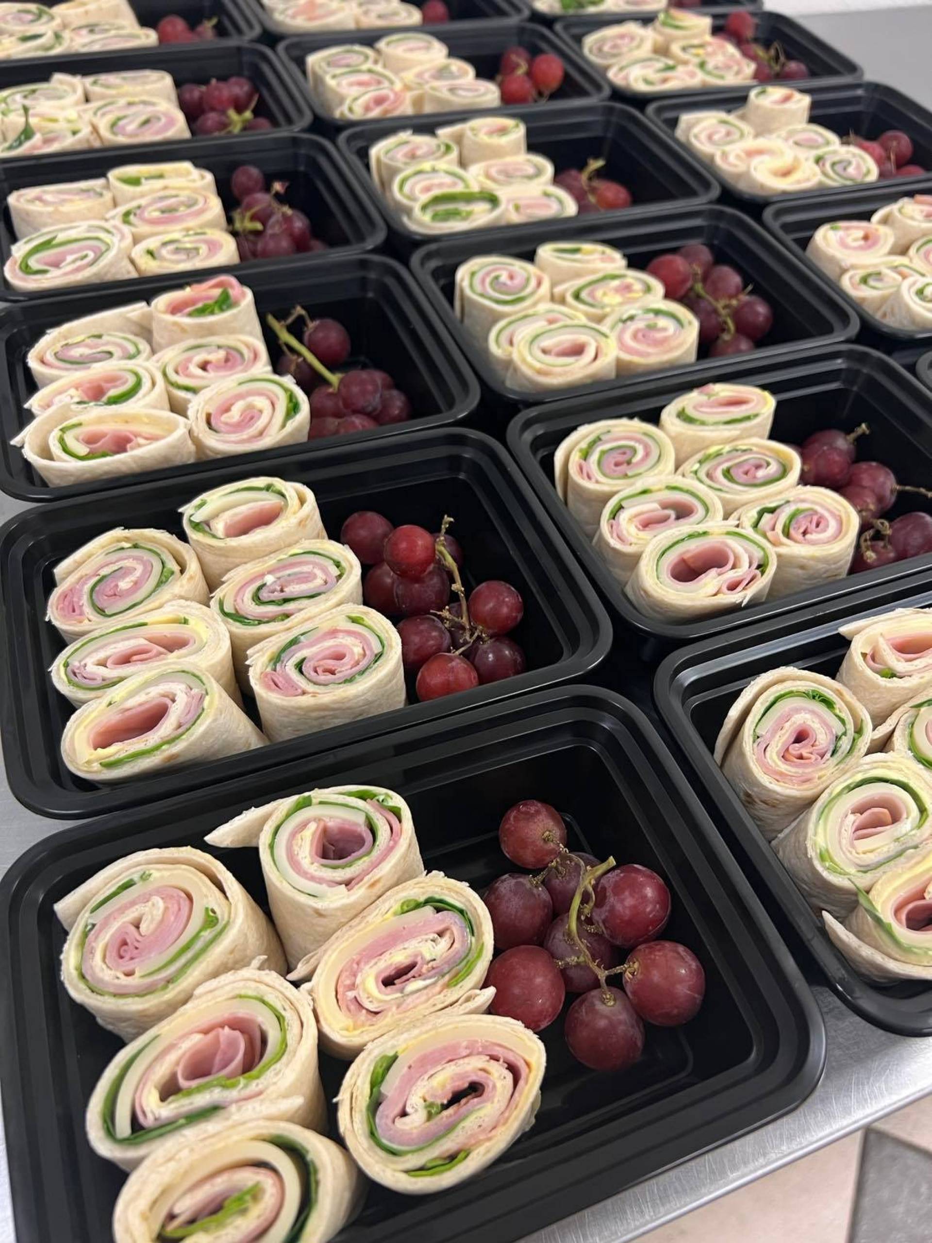 Ham and Cheese Active Wrap Pinwheels