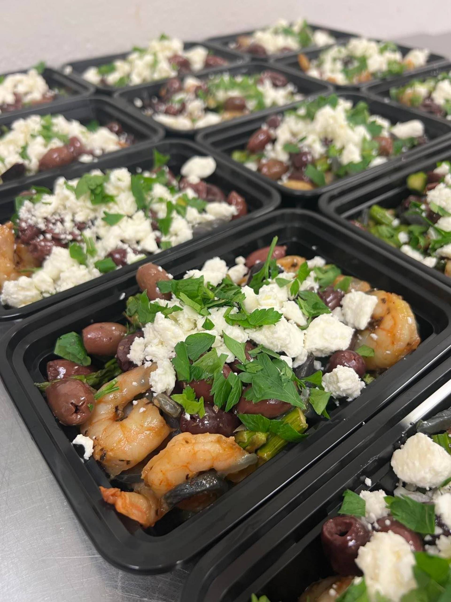 Mediterranean Baked Shrimp