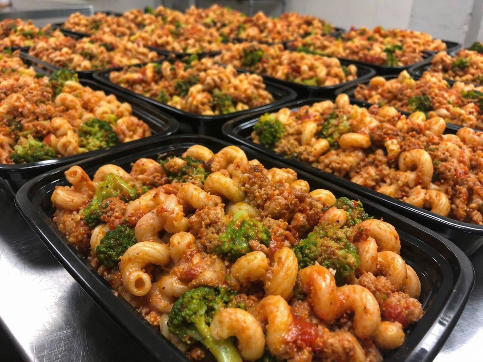 Meaty Marinara Brown Rice Pasta