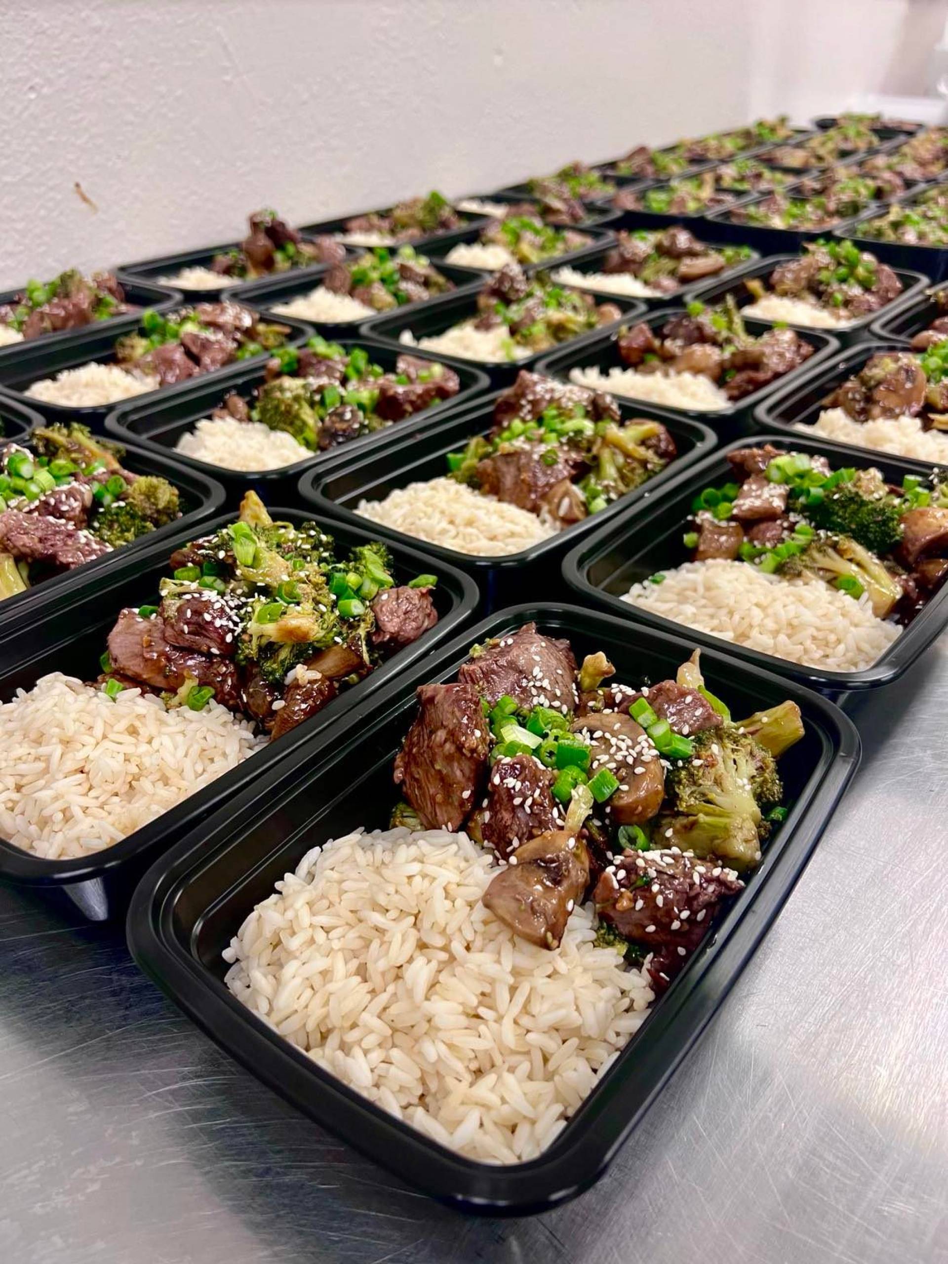 Broccoli Beef with White Rice