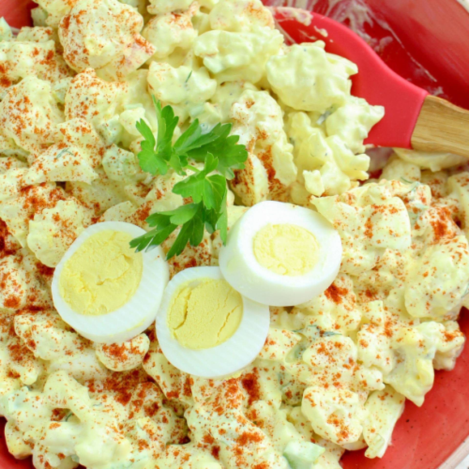 Loaded Cauliflower 'Potato' Salad