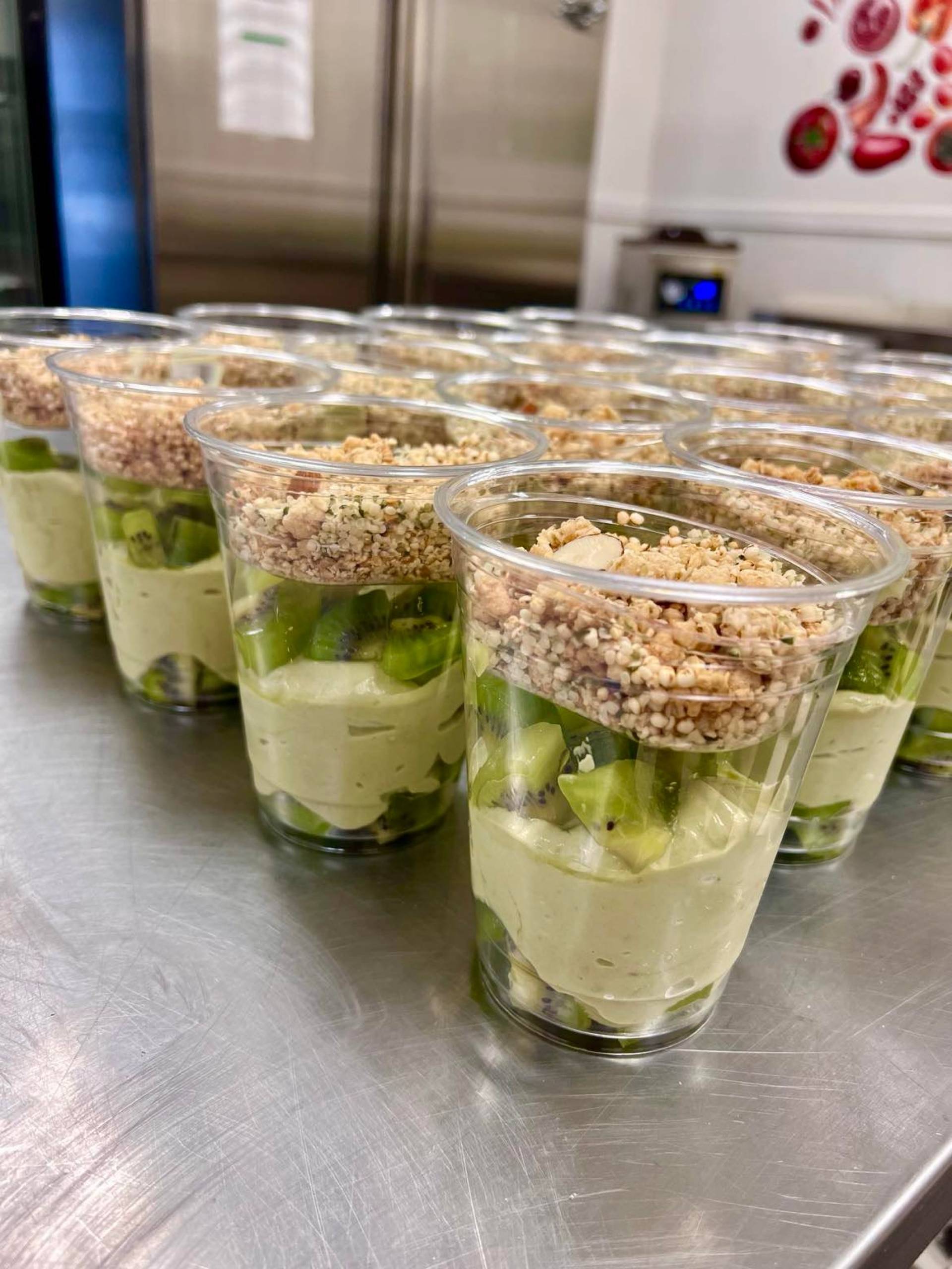 Matcha Vanilla Parfait
