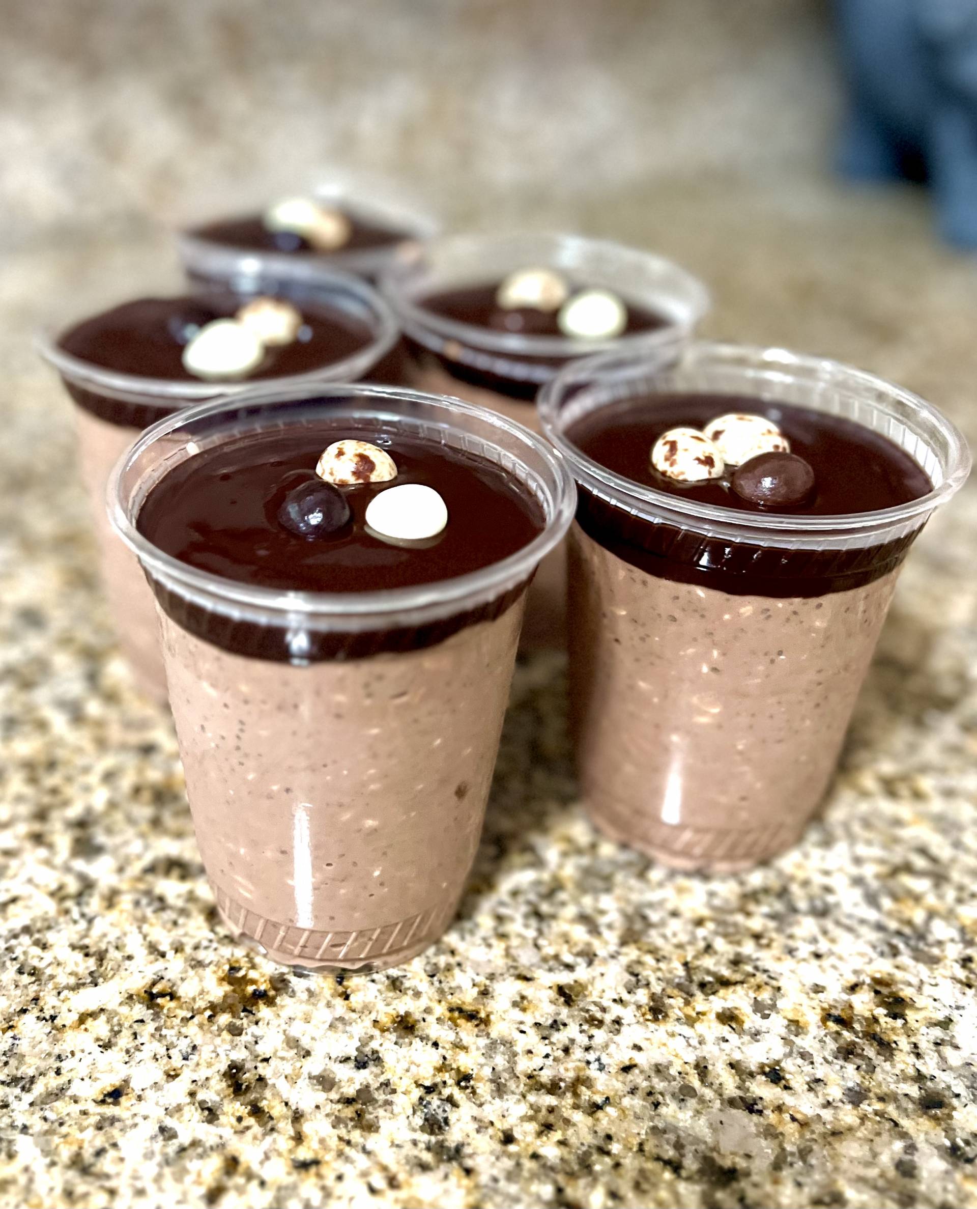Peppermint Mocha Overnight Oats