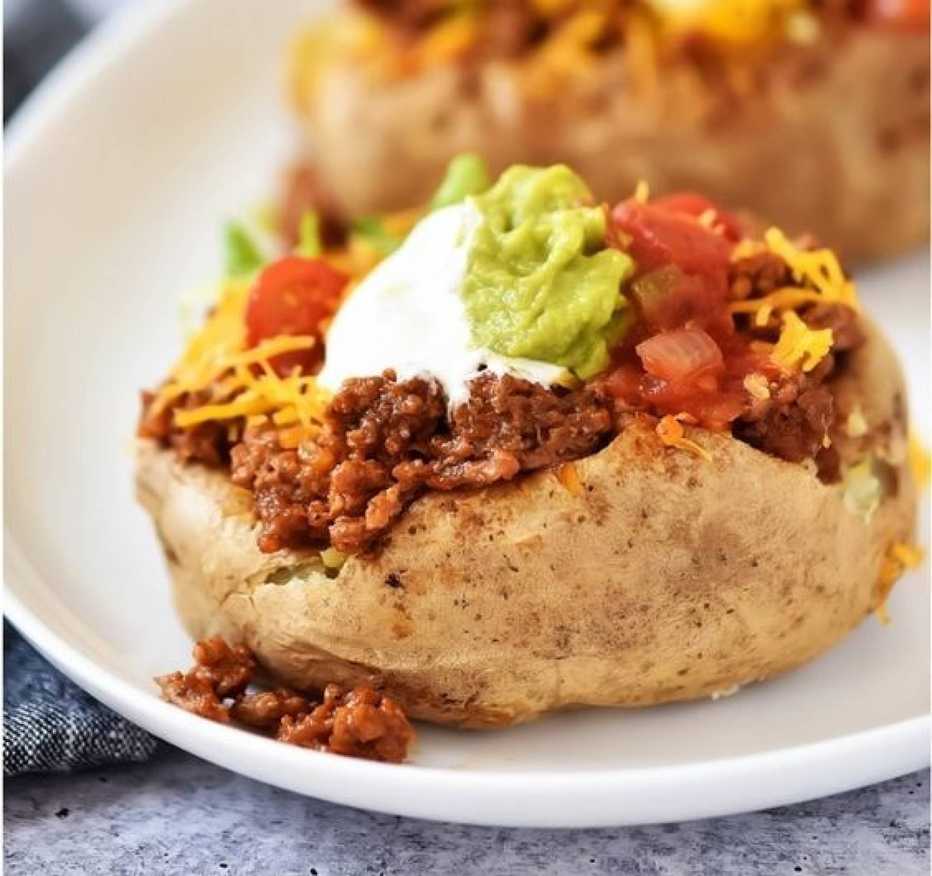 Taco Baked Potato
