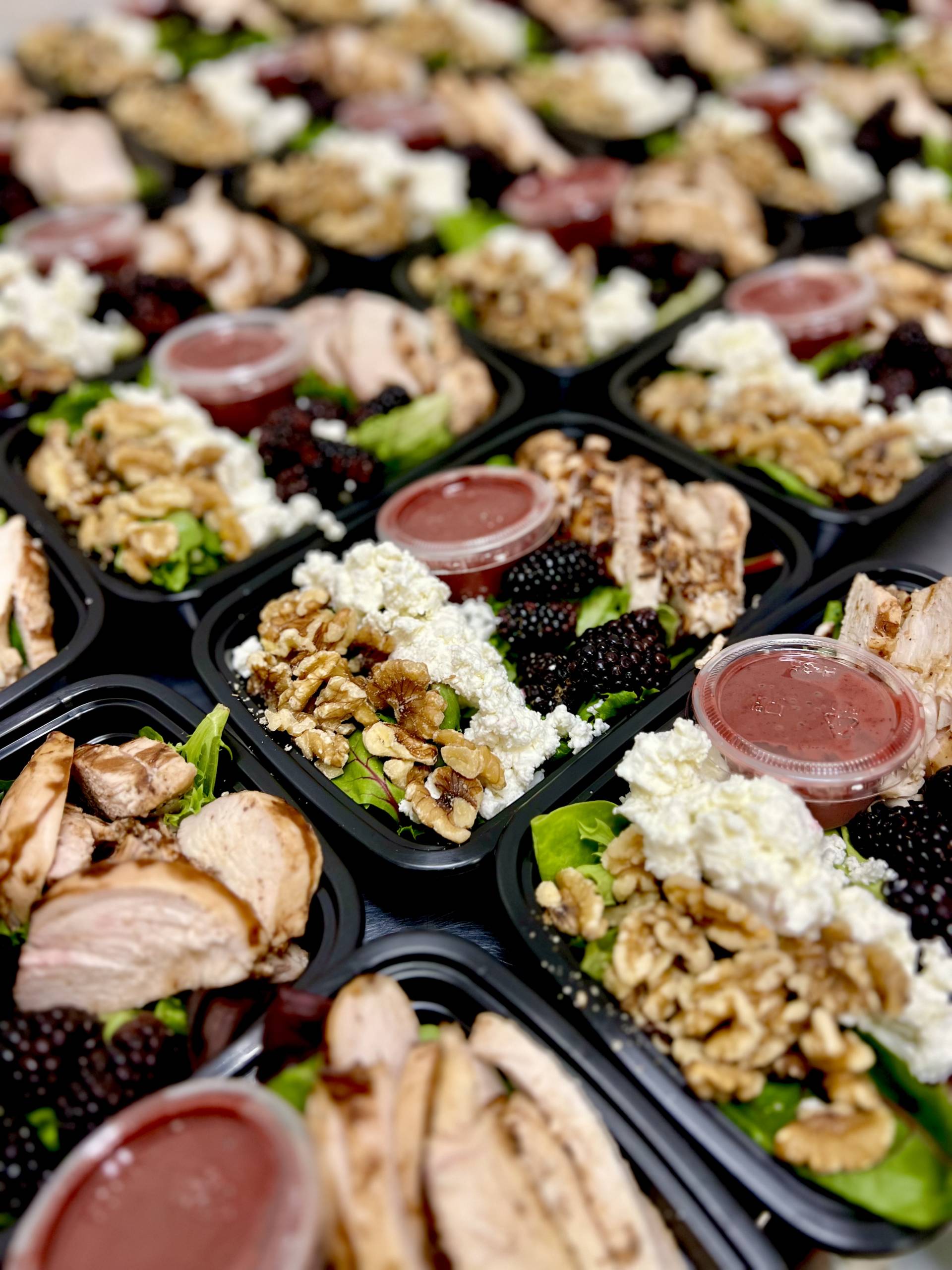 Blackberry Balsamic Chicken Salad