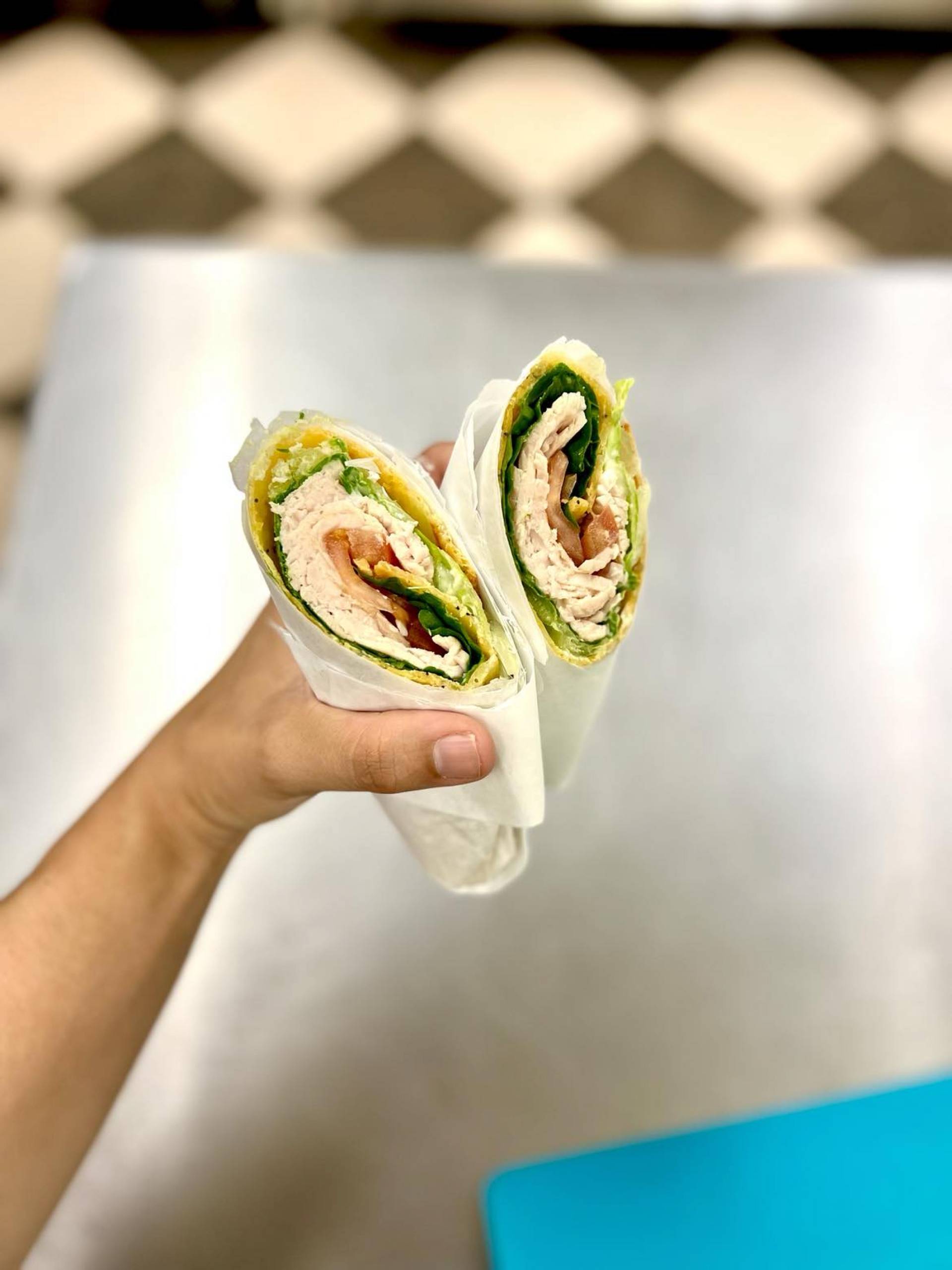 Keto Turkey Cheese Wrap