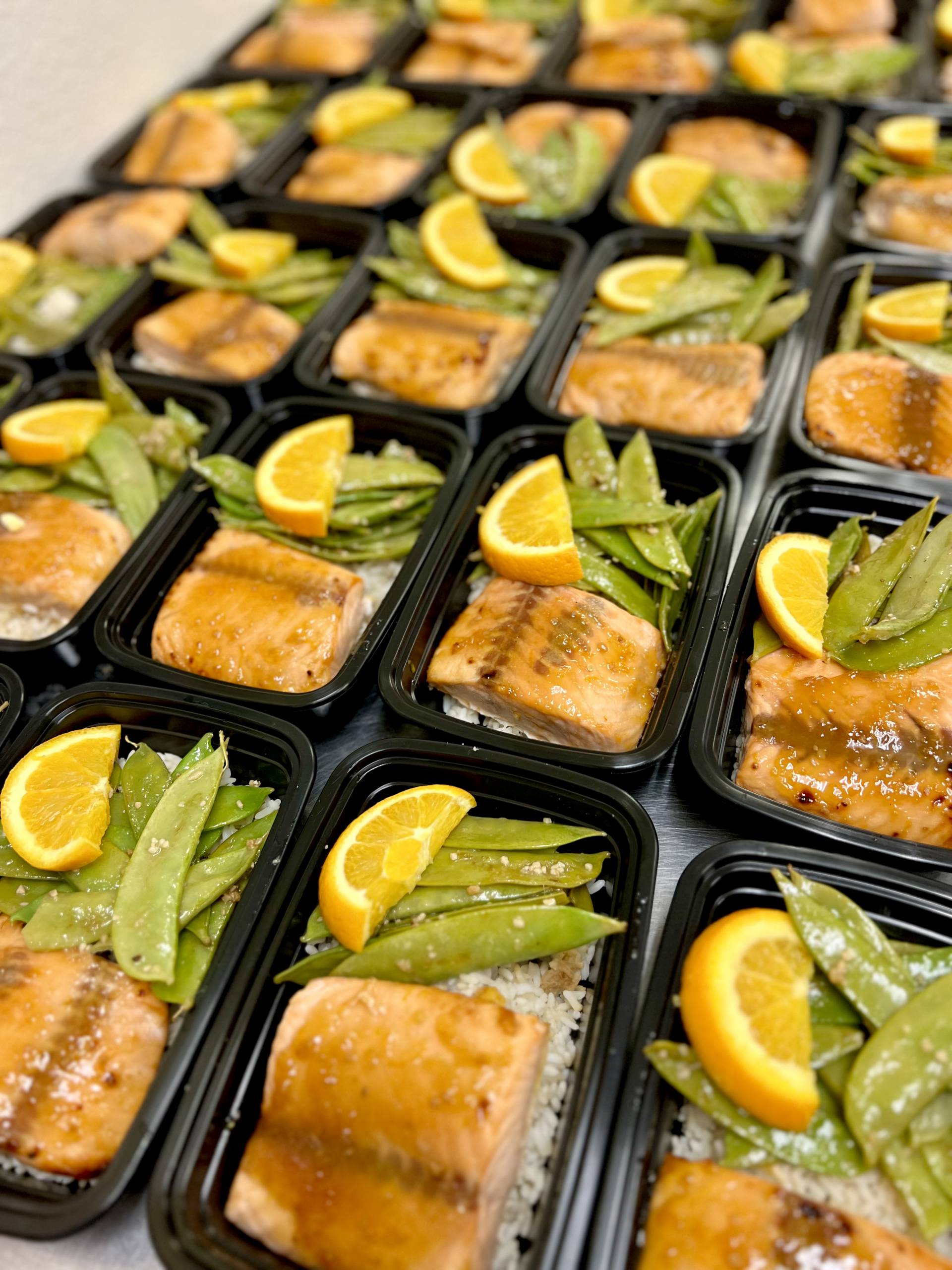 Orange Glazed Salmon