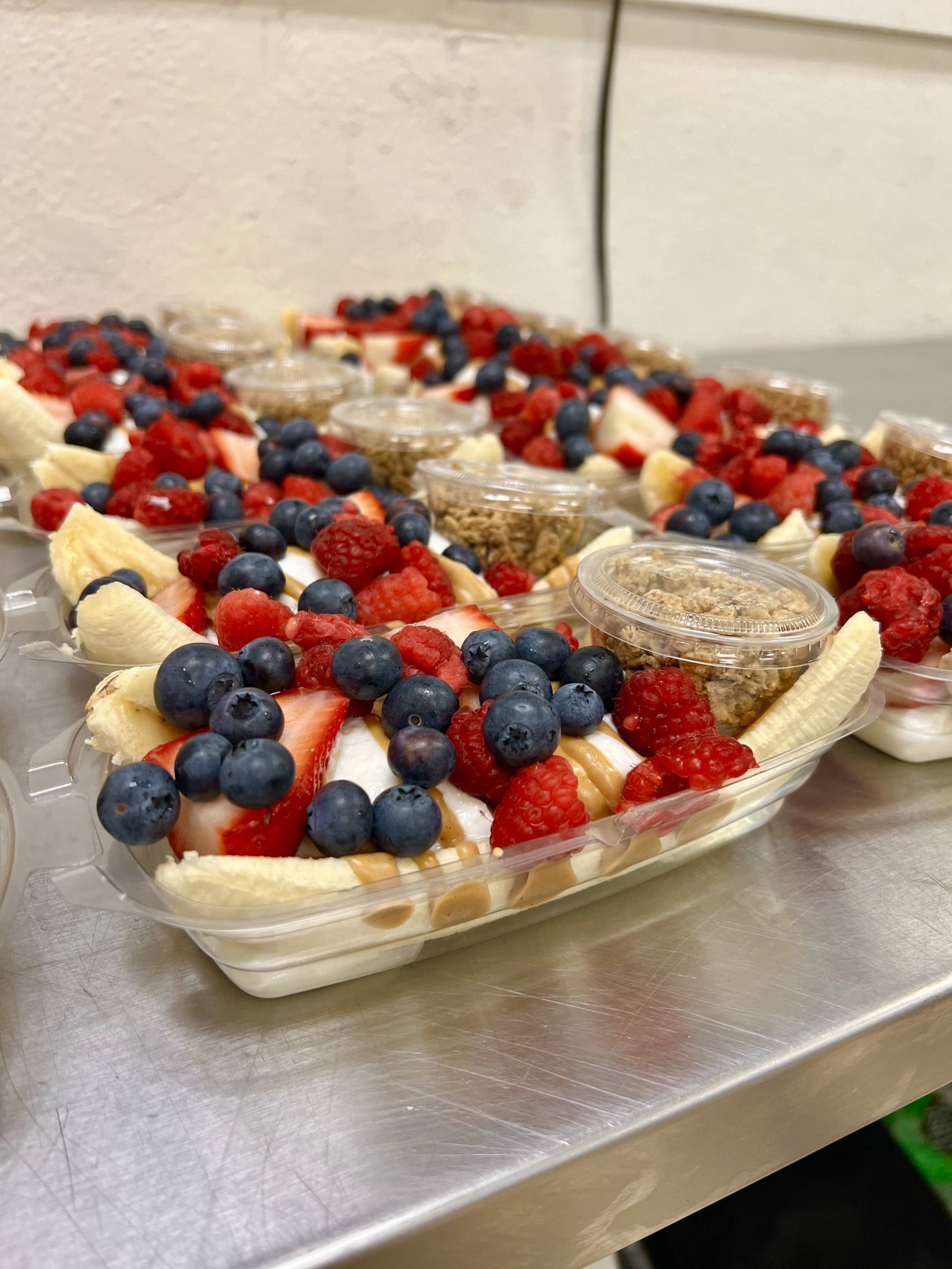 Banana Split Parfait