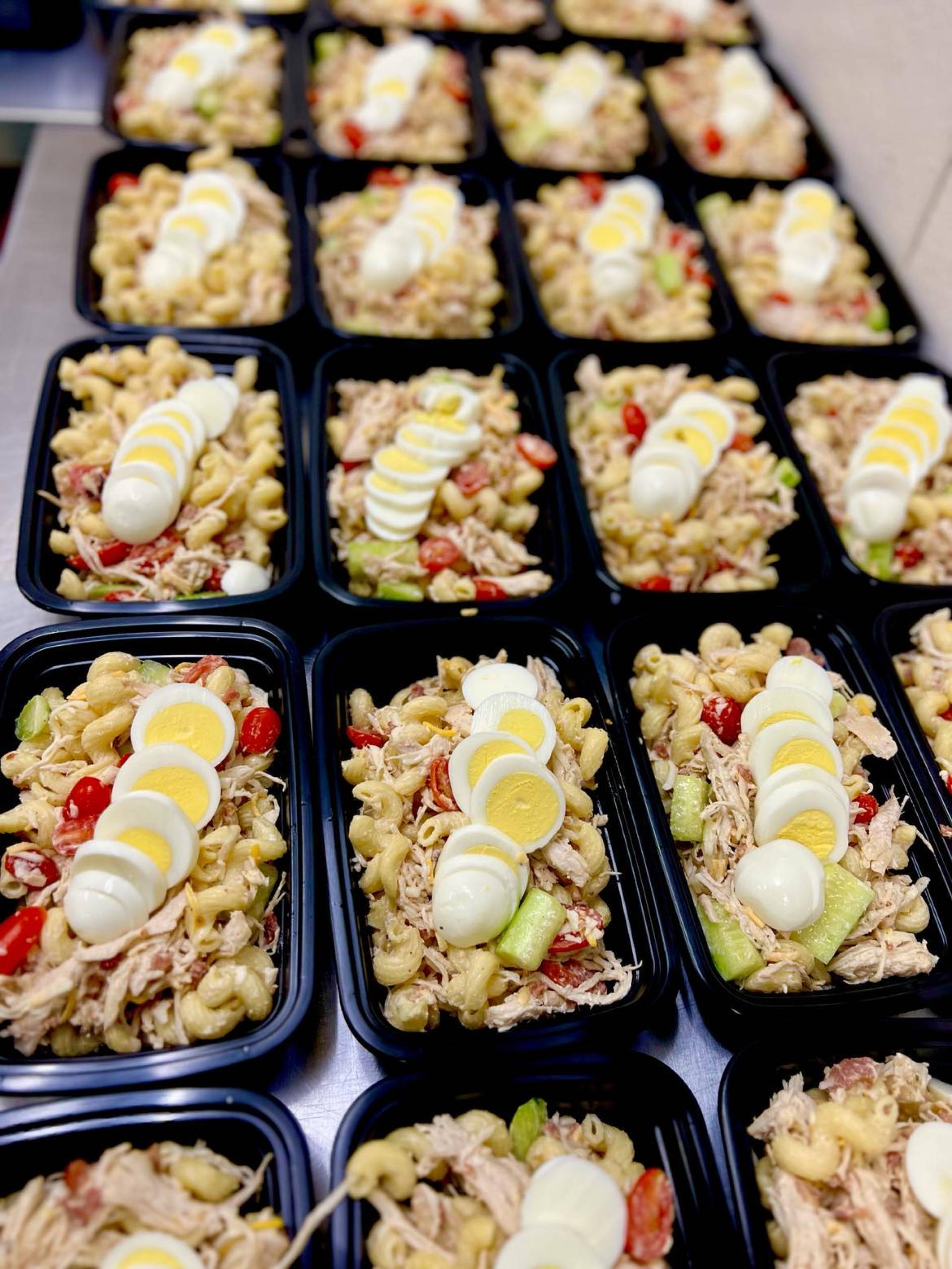 Chicken Club Pasta Salad