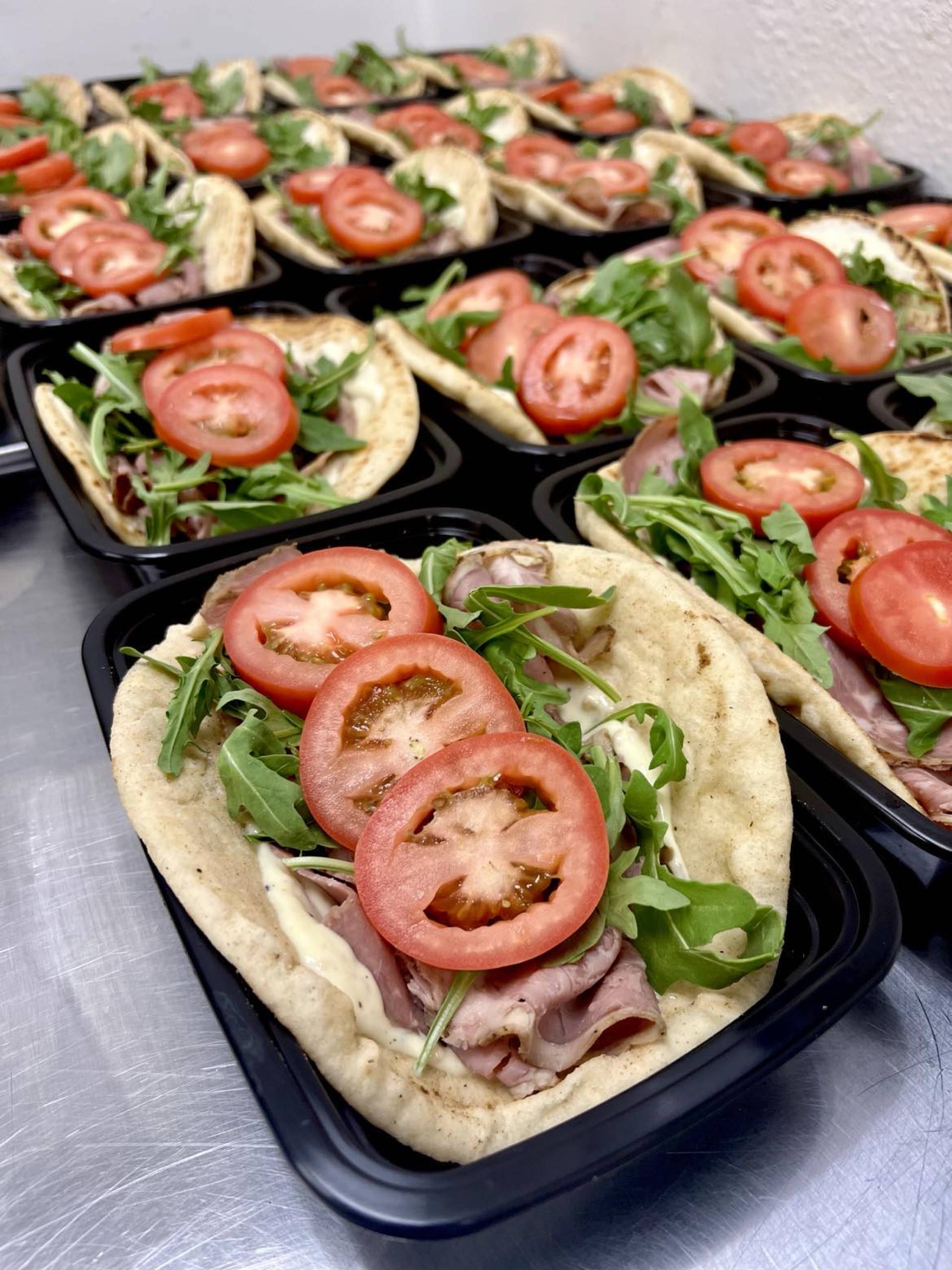 Roast Beef Pita Wrap