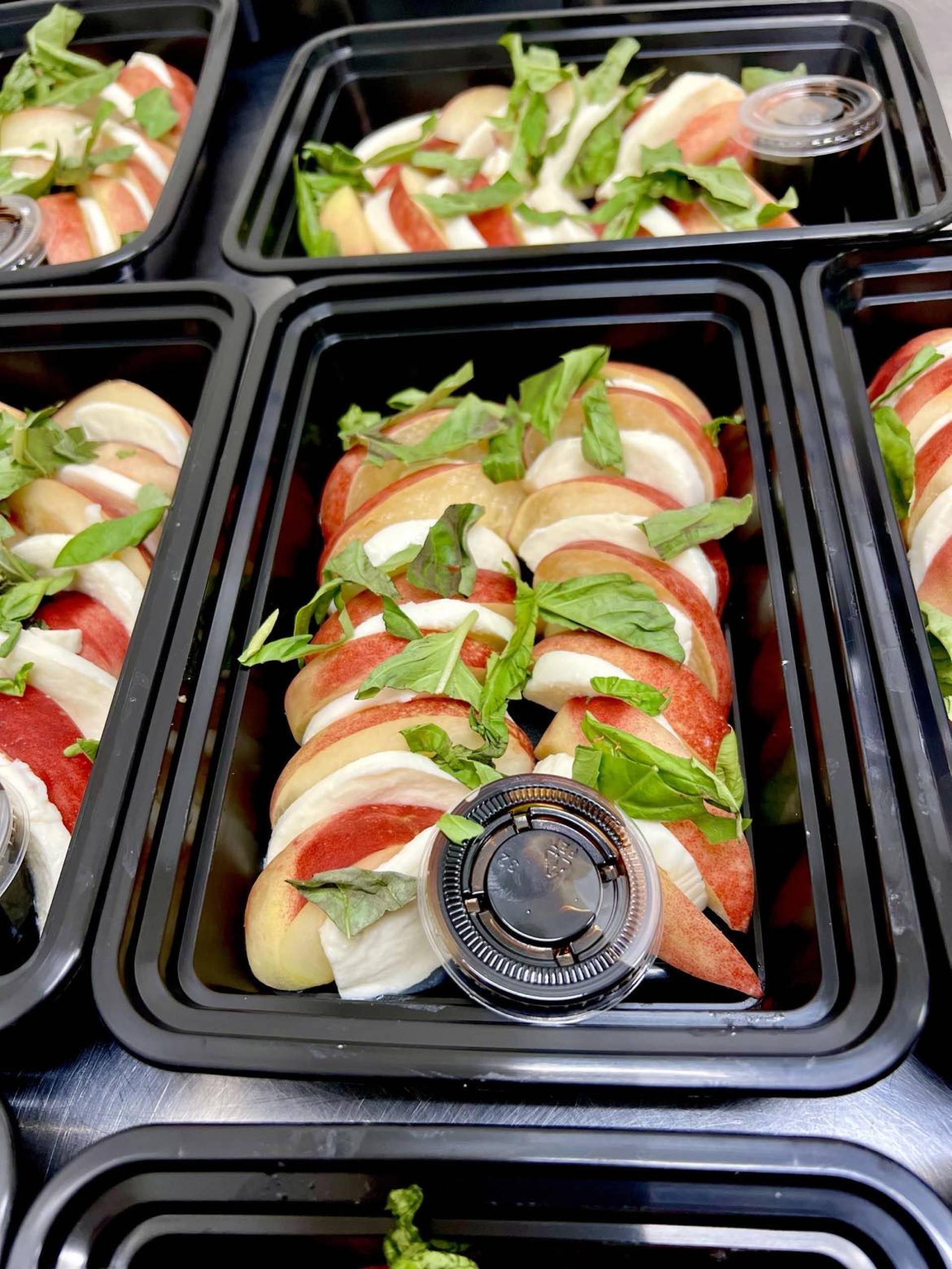 Peach Caprese Salad