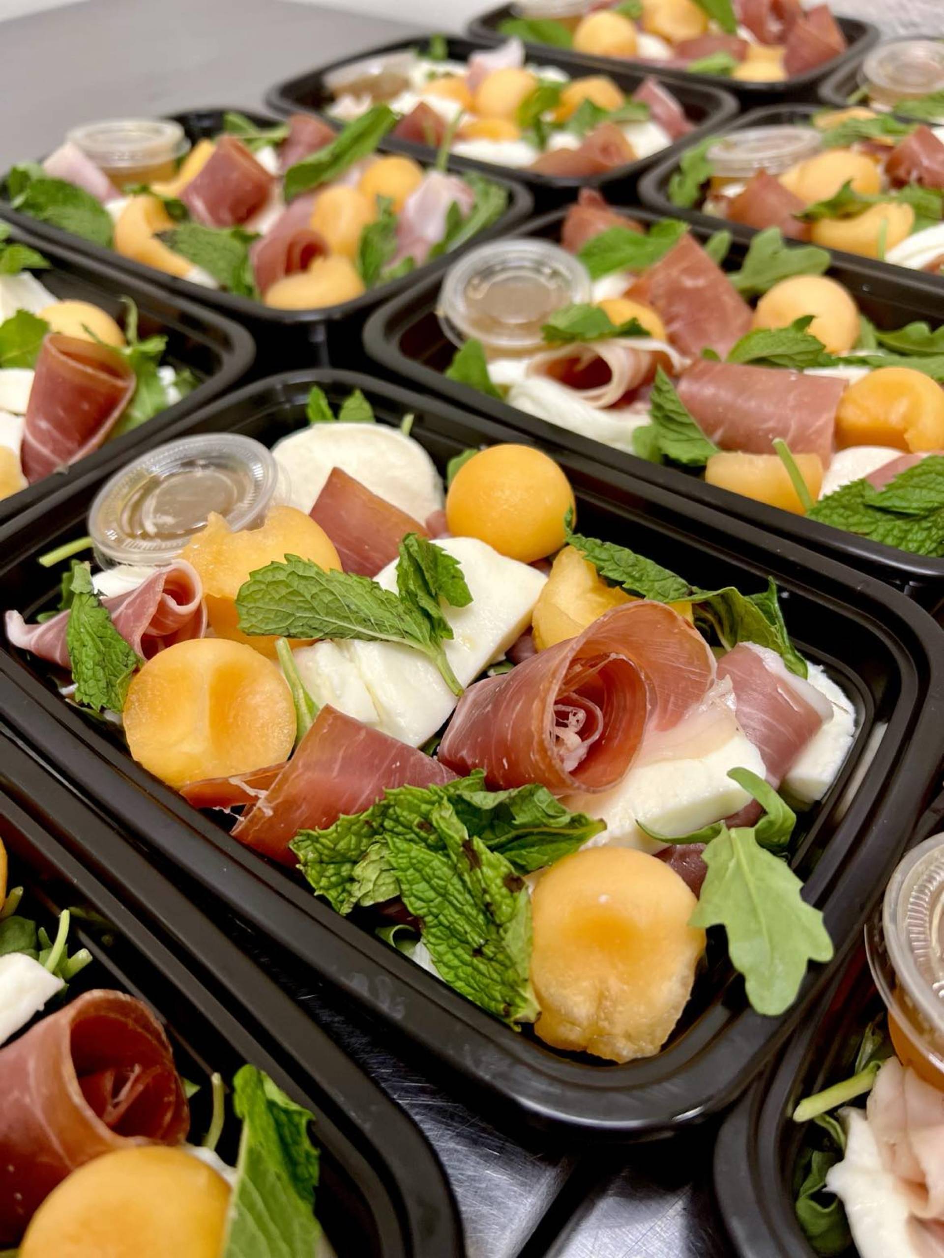 Melon Prosciutto Salad