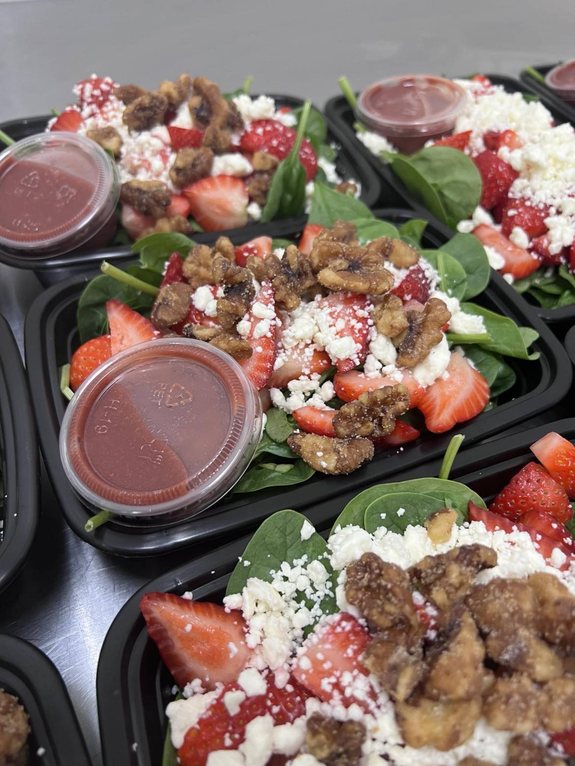 Sweet Strawberry Crunch Salad