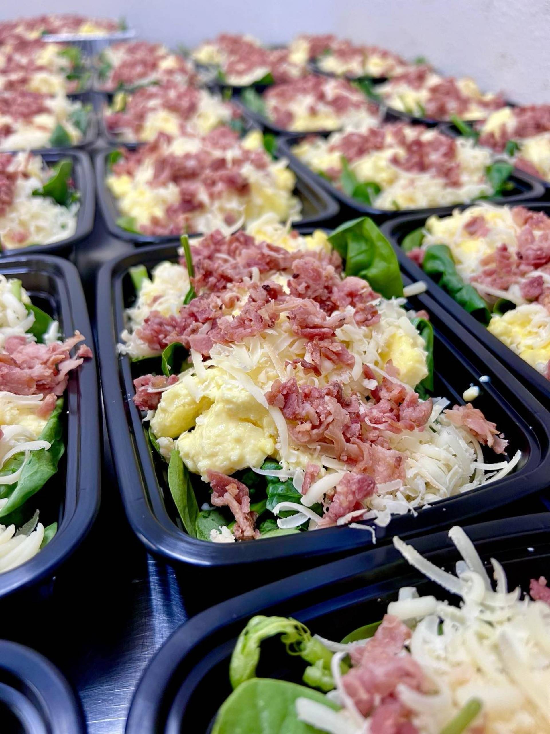 Bacon Gruyere Scramble