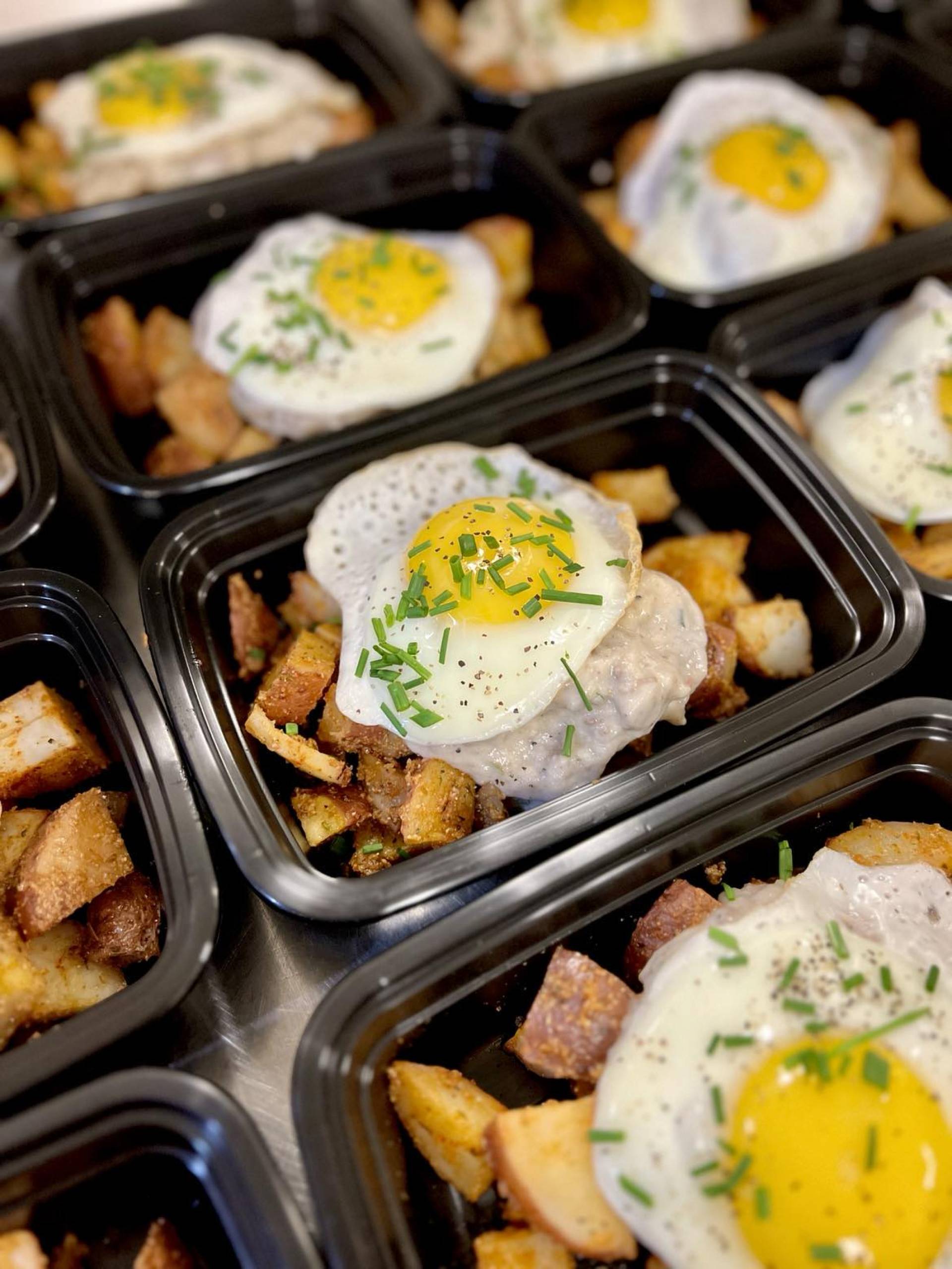 Sausage Gravy Breakfast Bowl