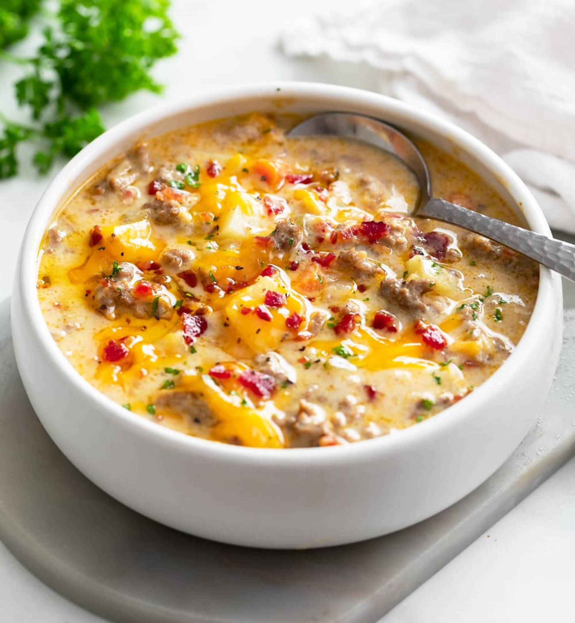 Cheeseburger Soup