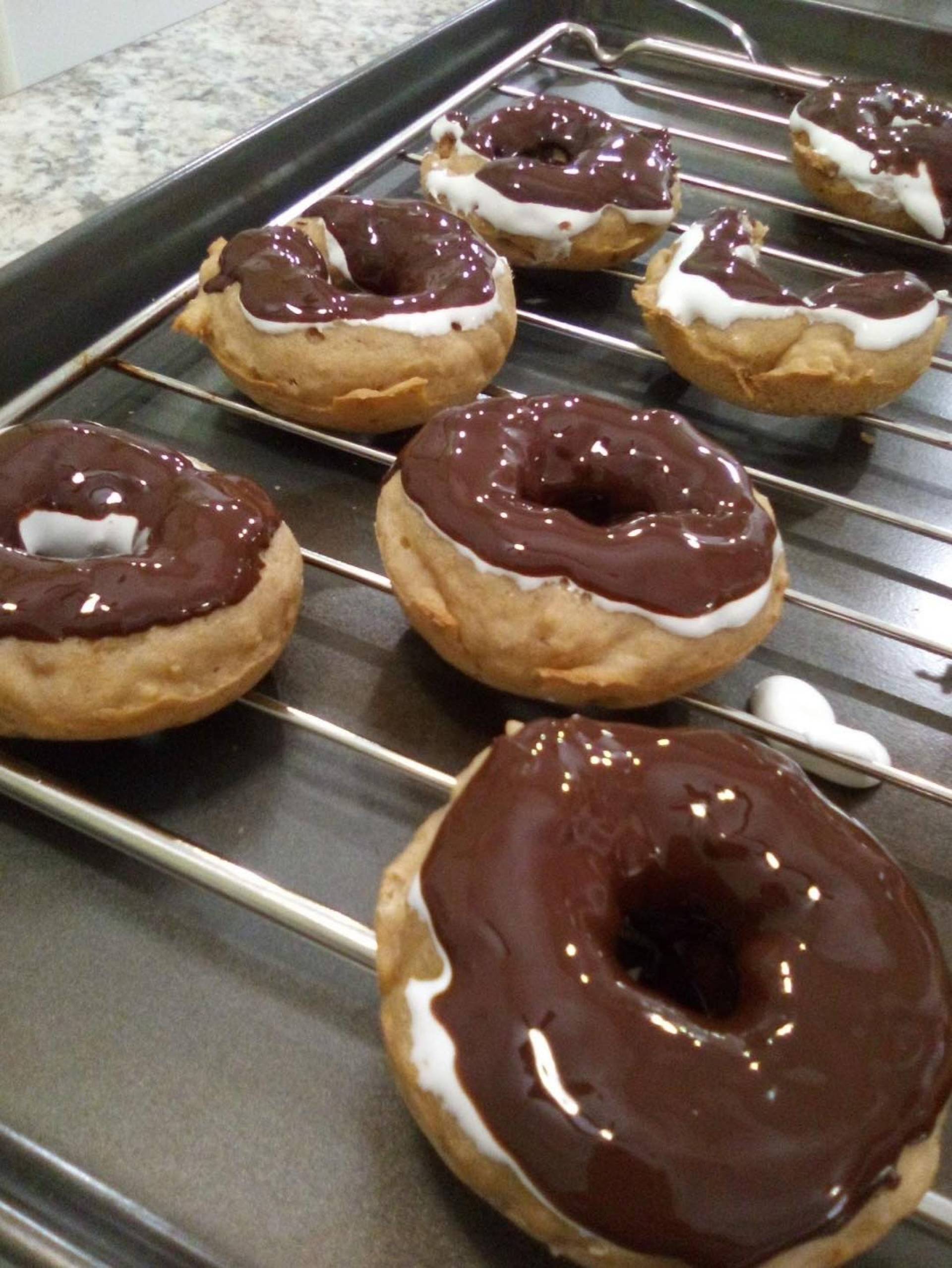 S'mores Protein Donuts