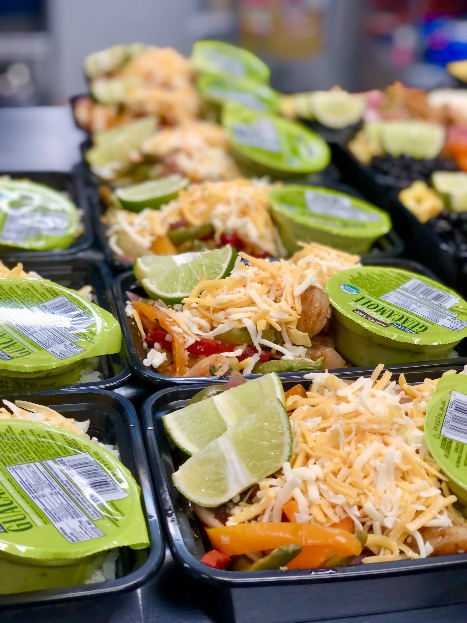 Keto Shrimp Fajita Bowl