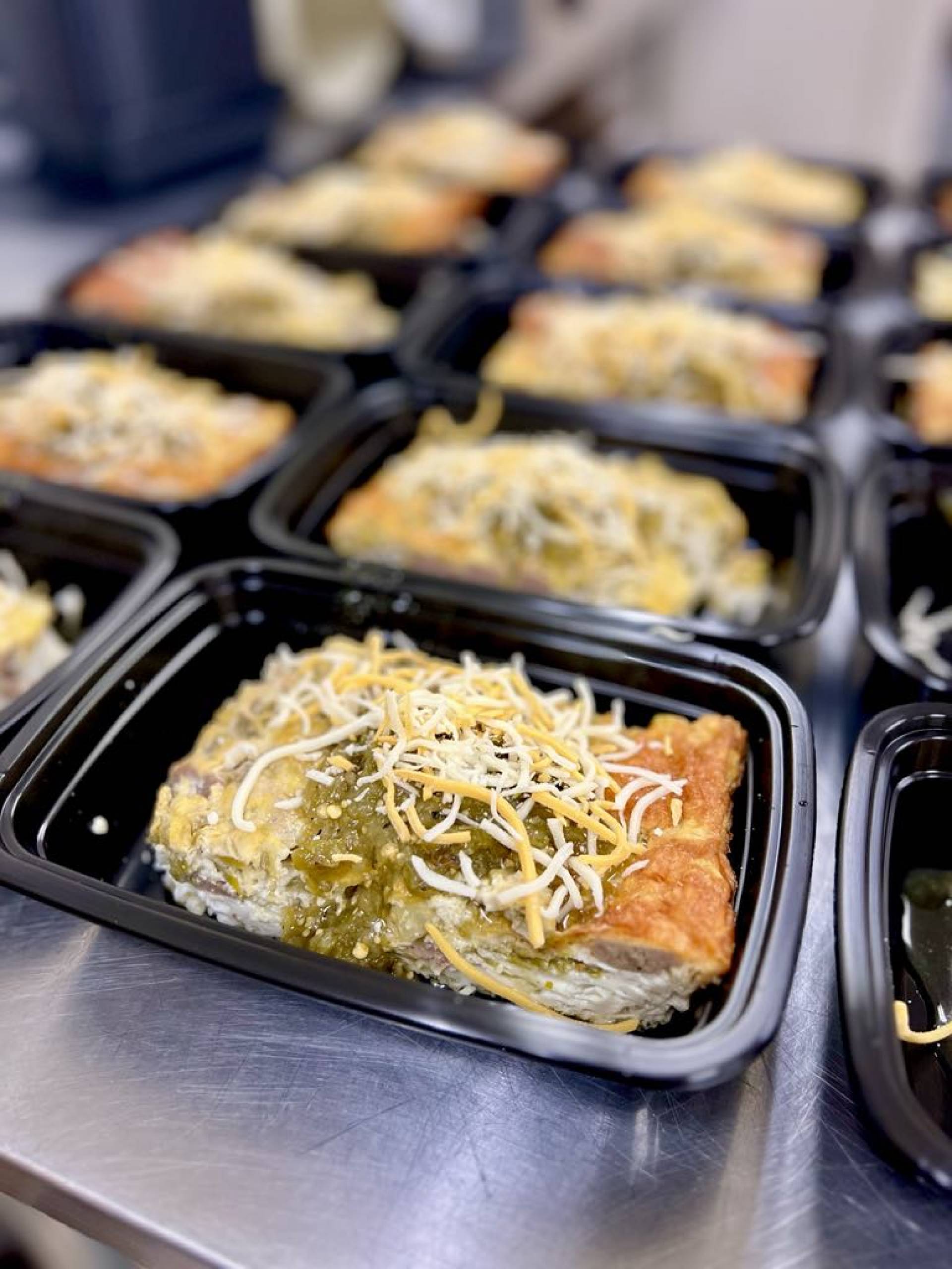 Green Chili Breakfast Egg Bake