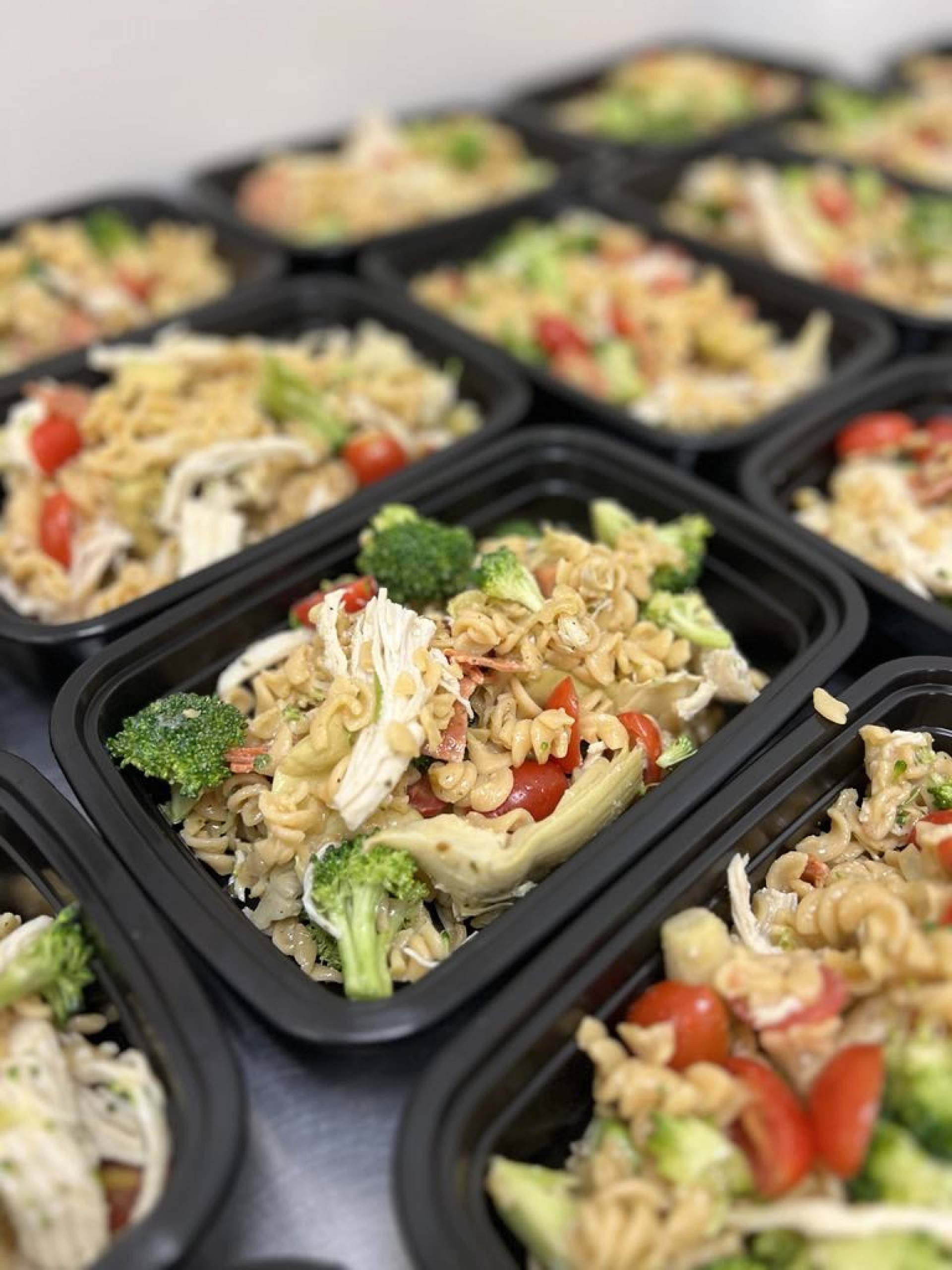 Italian Chickpea Pasta Salad