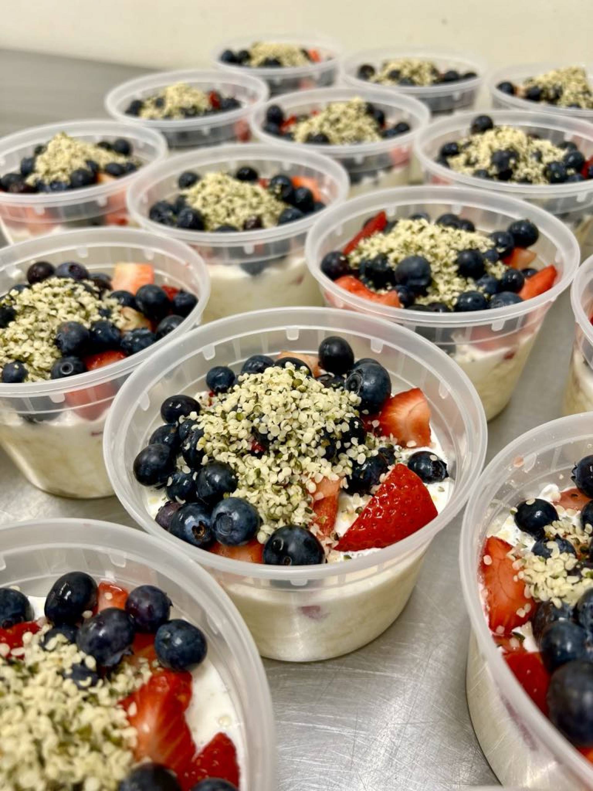 Cottage Cheese Berry Bowl
