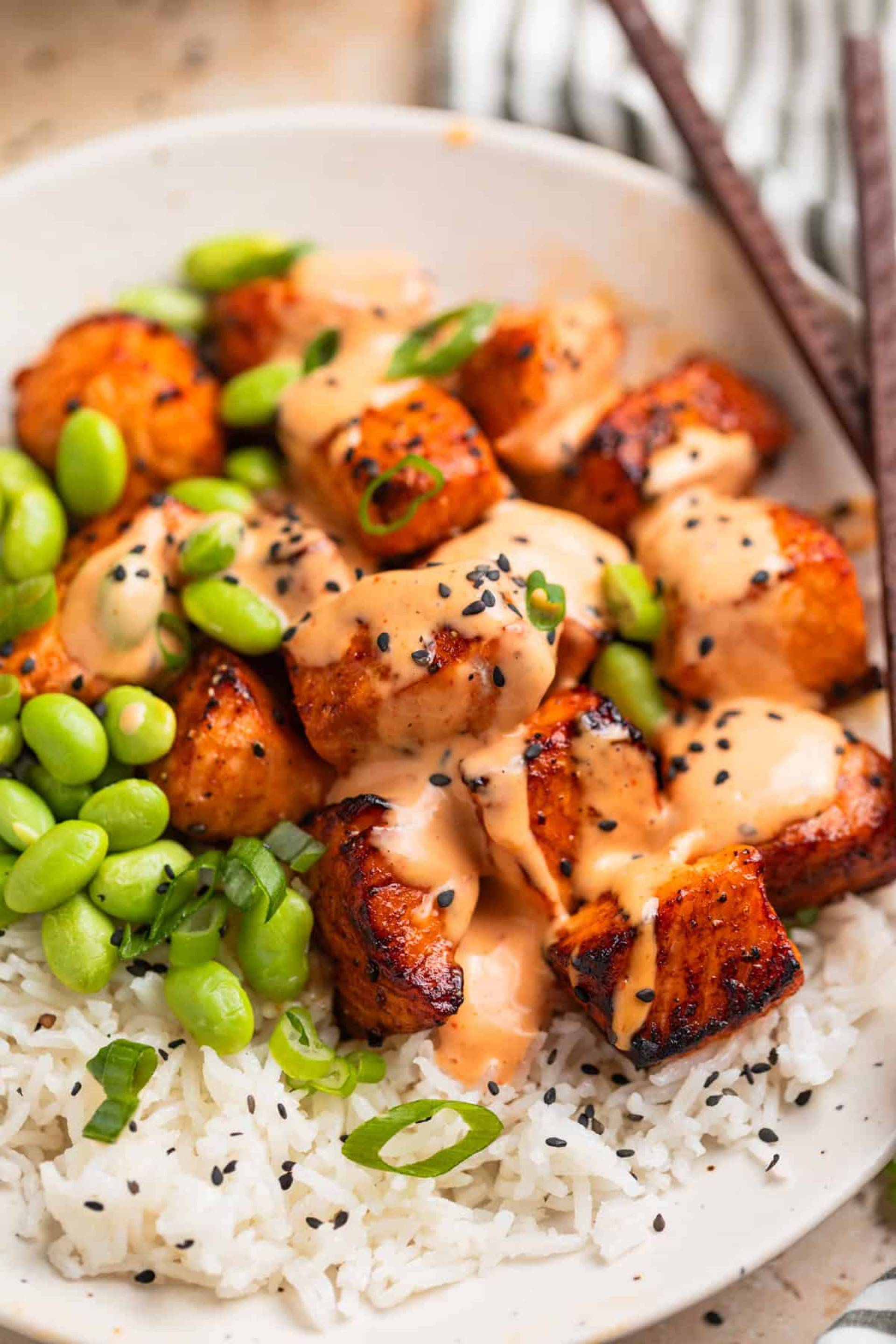 Bang Bang Salmon Bowl