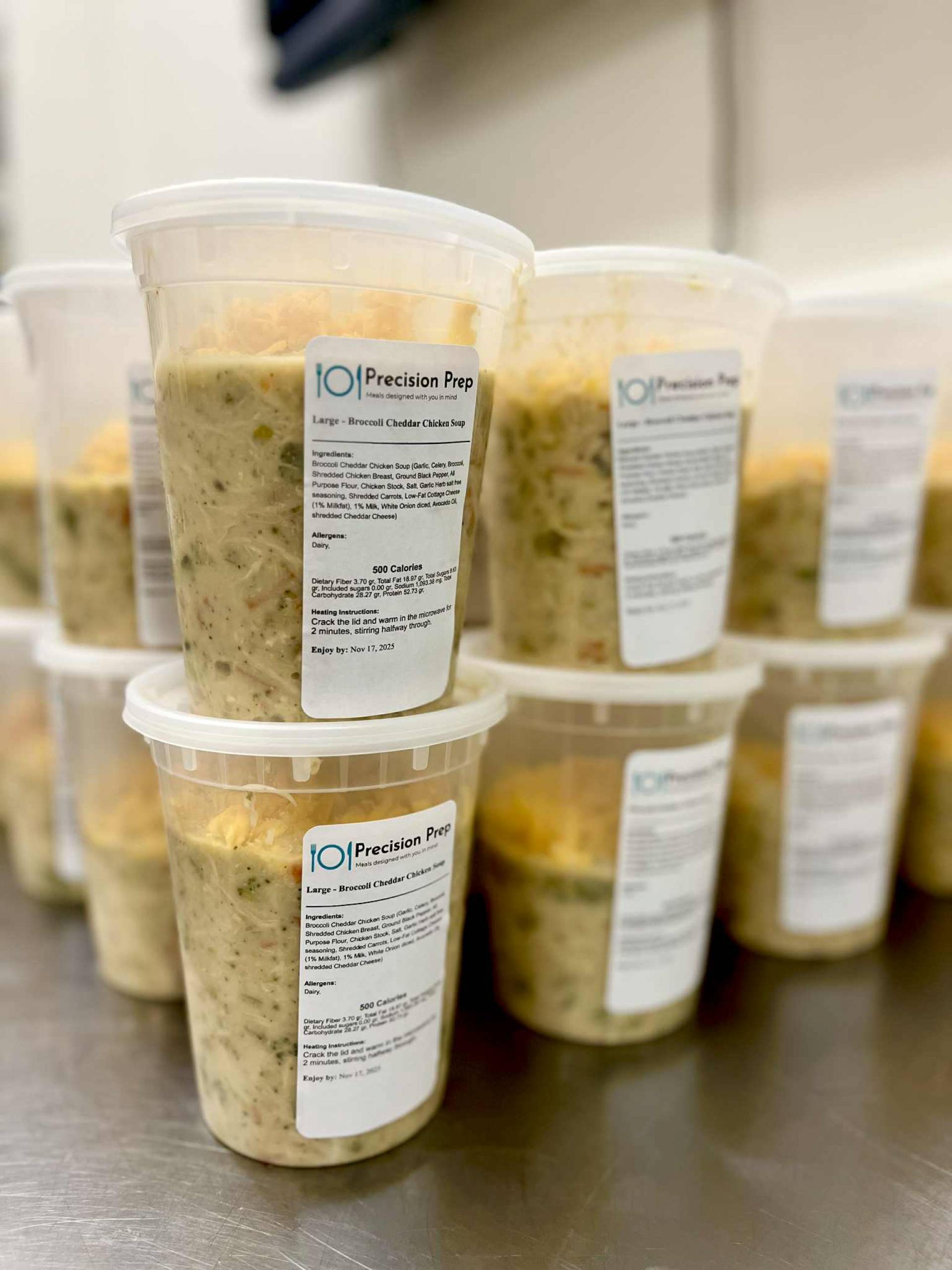 Broccoli Cheddar Chicken Soup