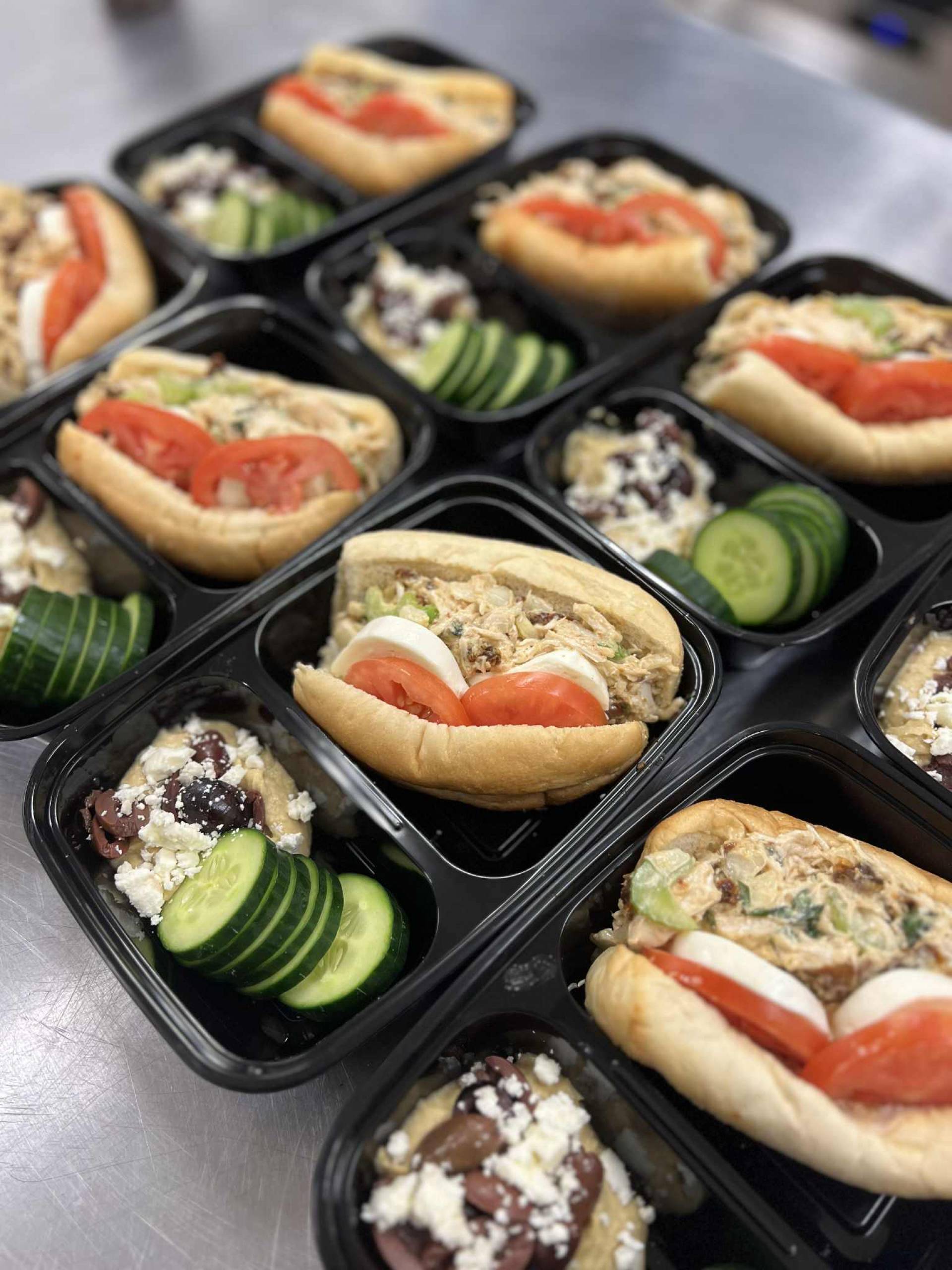 Sun Dried Tomato Chicken Salad Sandwich