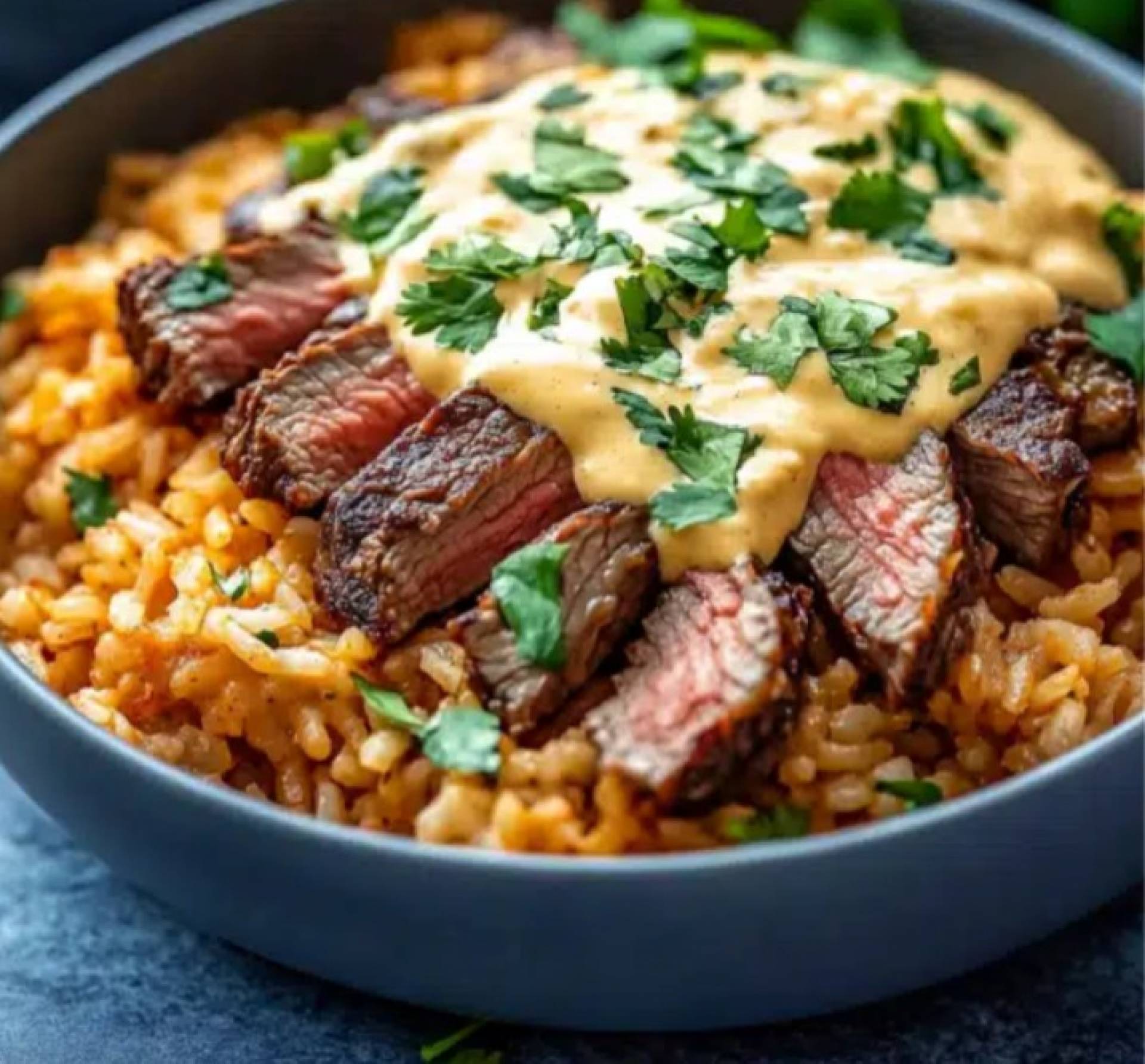 Queso Steak Bowl