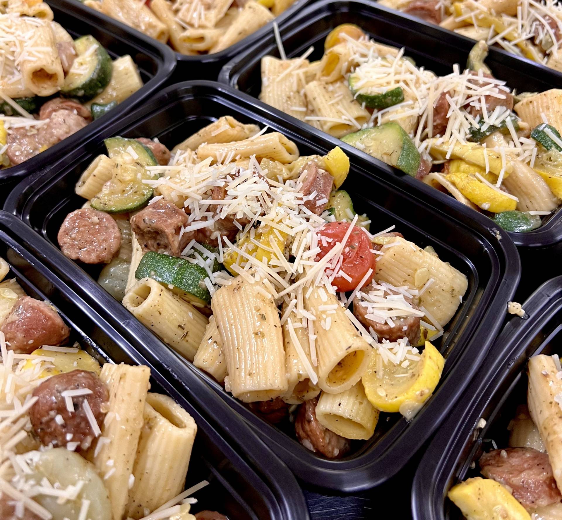 Chicken Sausage Pasta Primavera