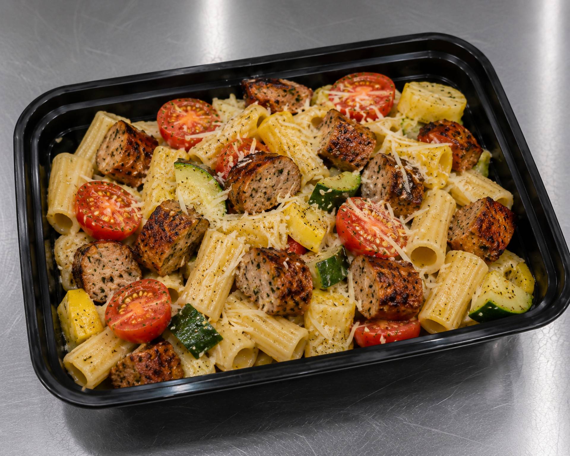 Chicken Sausage Pasta Primavera