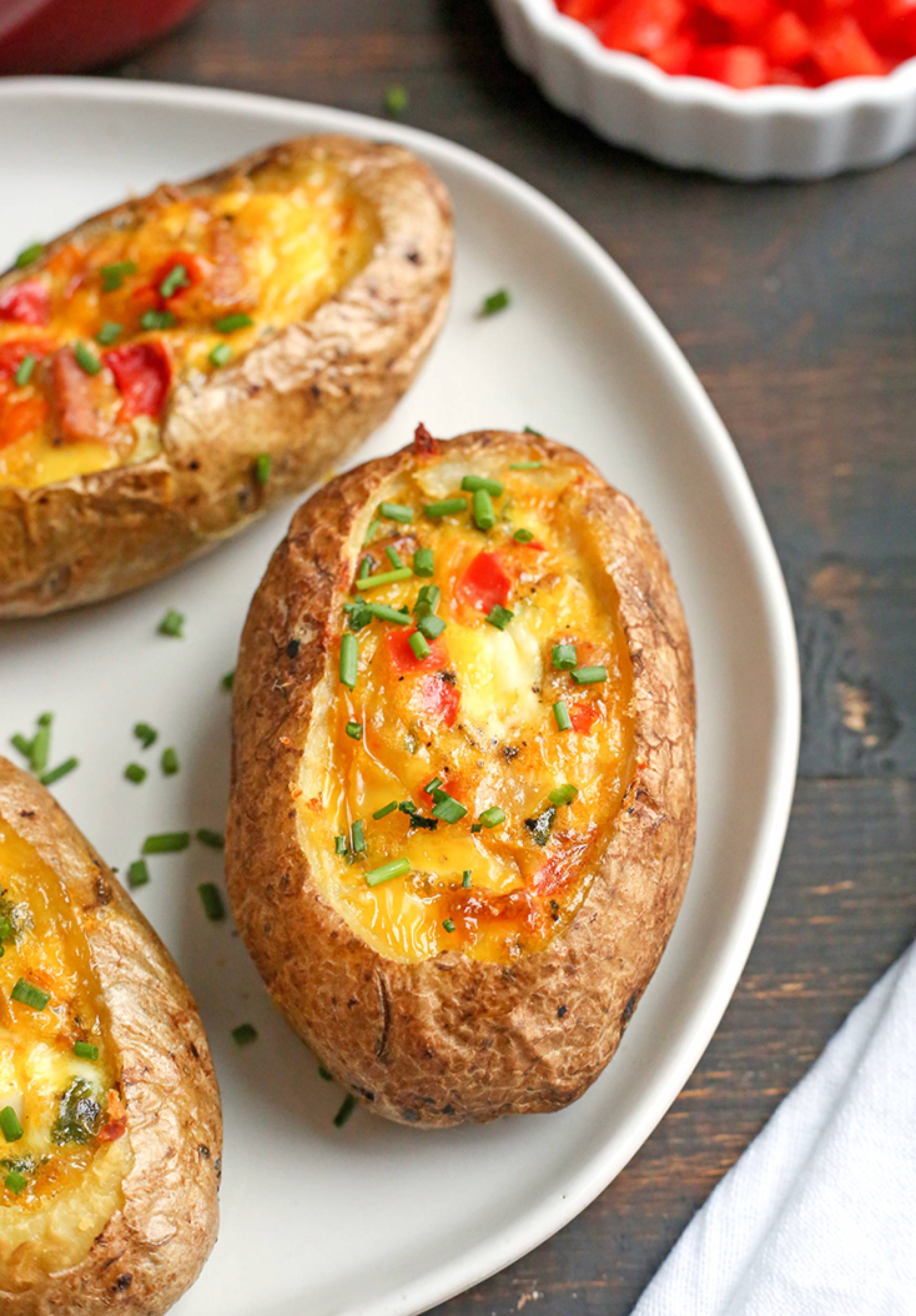 Bacon & Egg Potato Boat