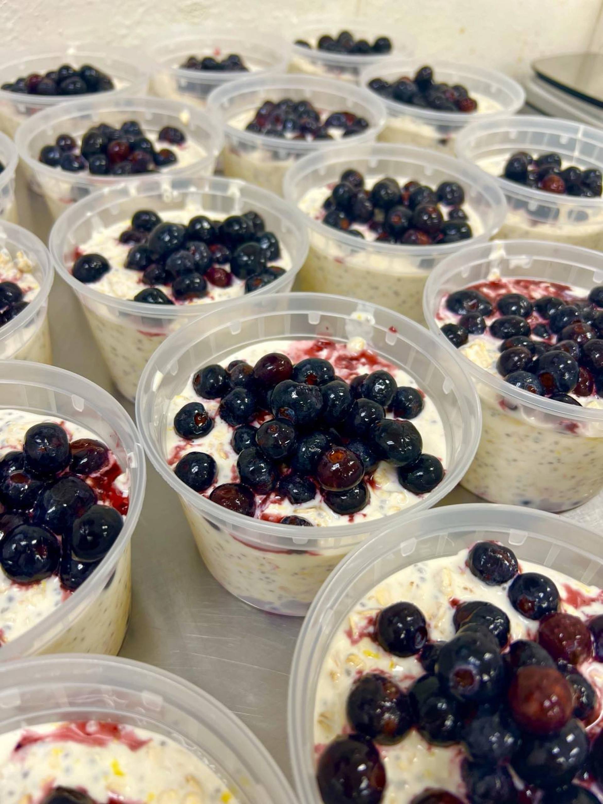 Lemon Blueberry Overnight Oats