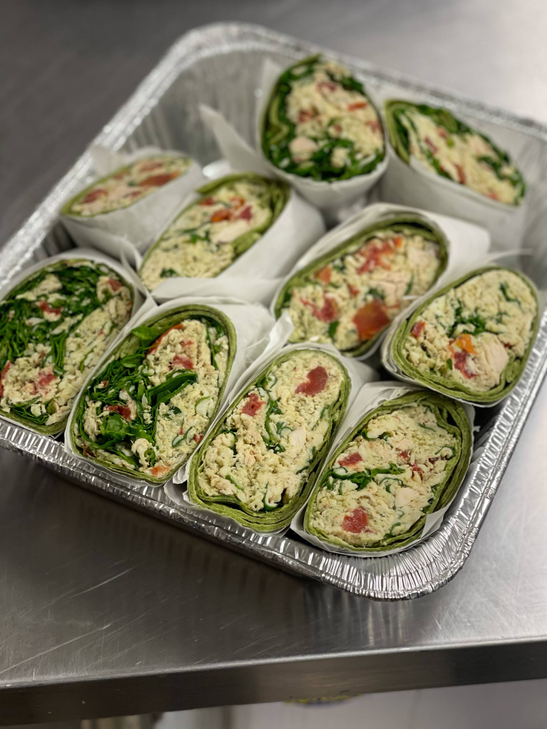 Pesto Chicken Wrap