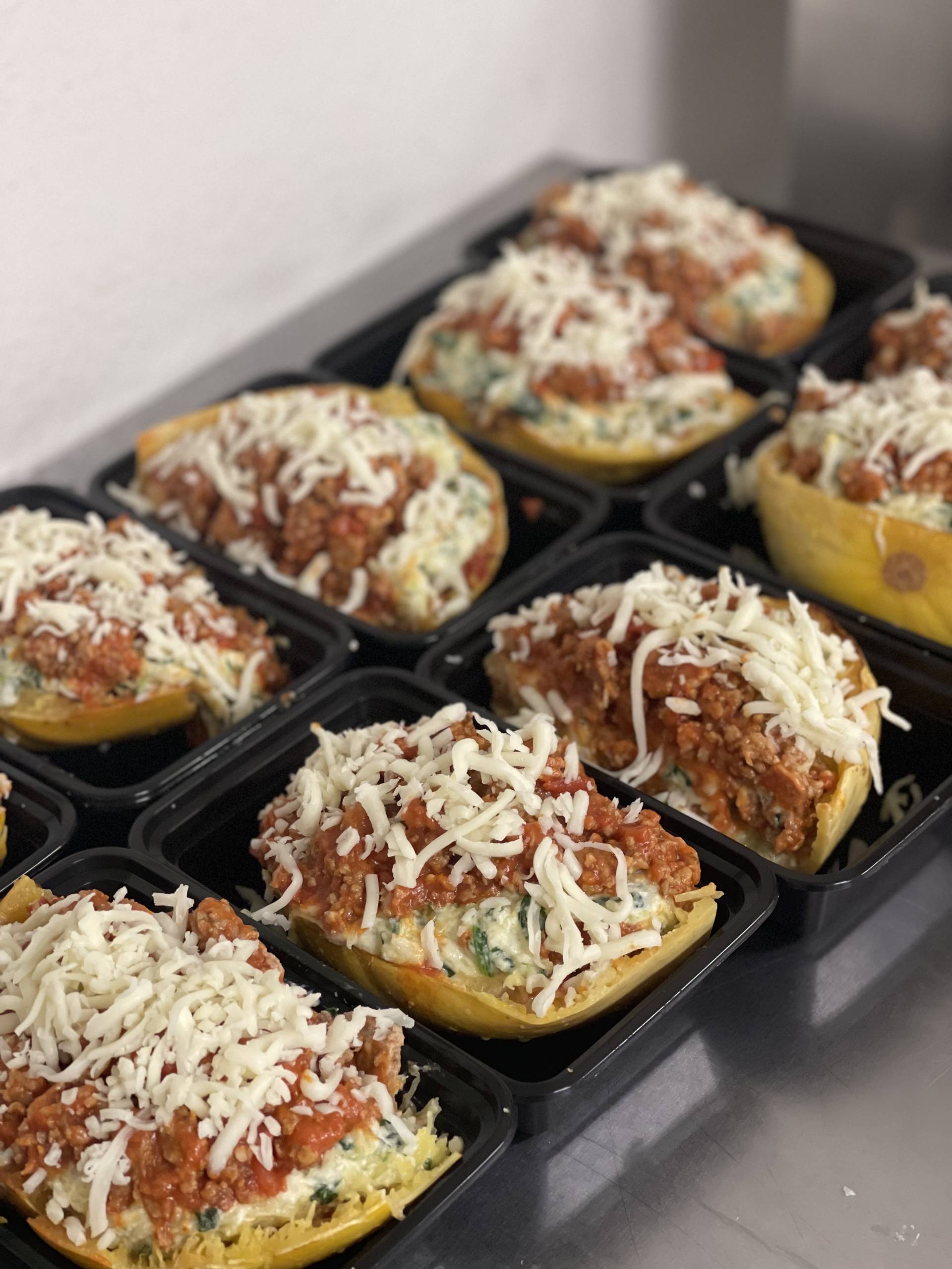 Vegetarian Spaghetti Squash Lasagna Precision Prep Visalia