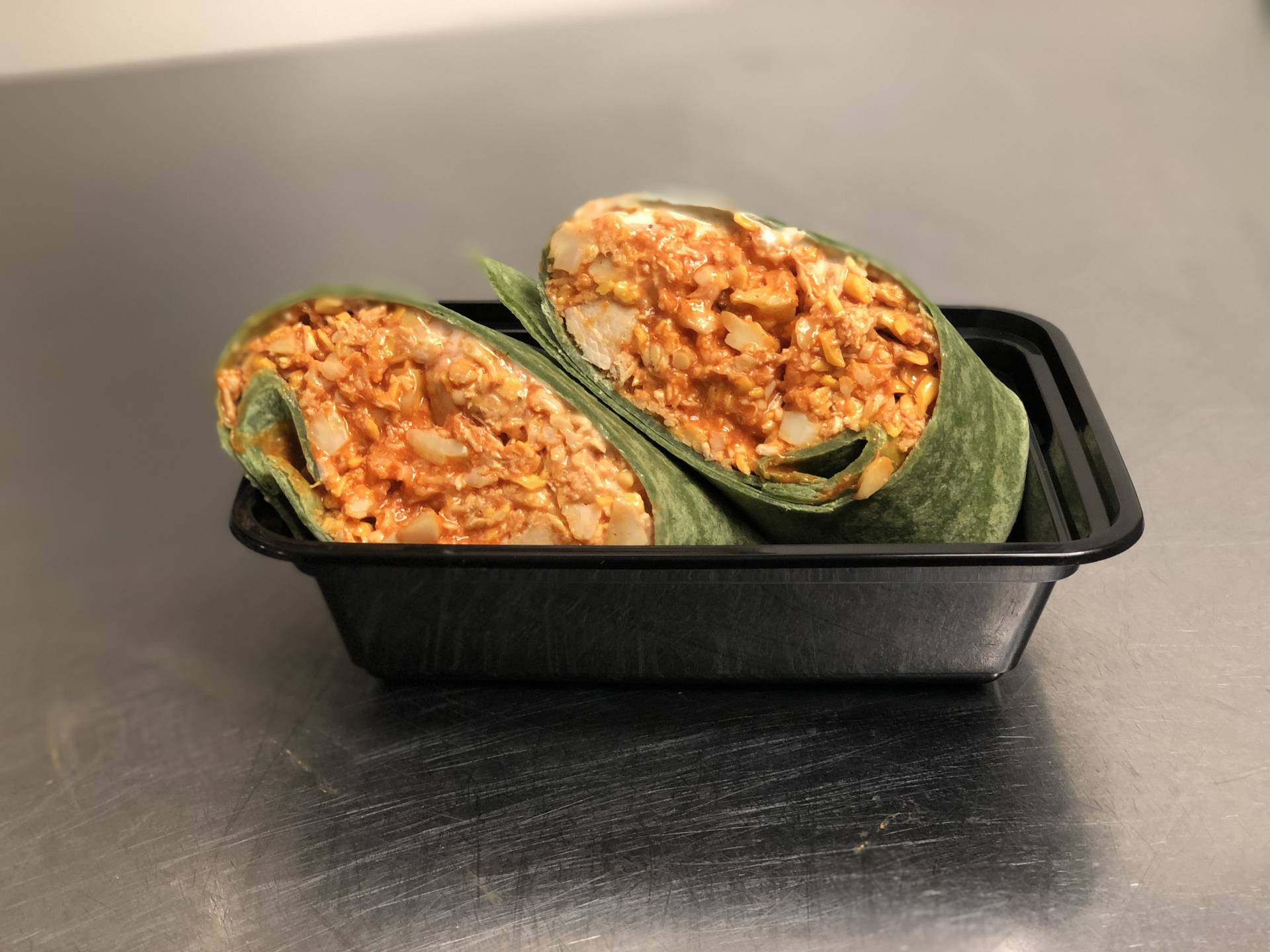 Buffalo Ranch Chickpea Wrap